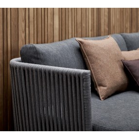 Cane-Line Moments/Sense 3-Seater Sofa Cushion Set INDOOR Corner view