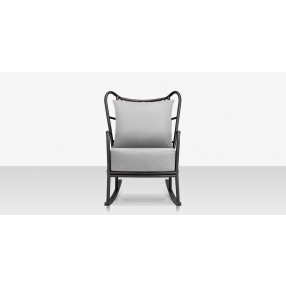 Source Furniture Elephant Rocking Chair Gray Front