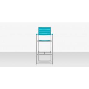Source Furniture Napa Easton Aluminum Bar Arm Chair