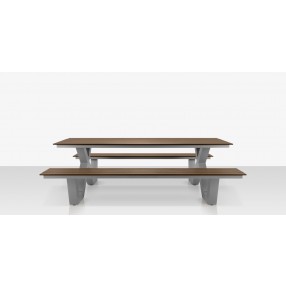 Source Furniture Vienna Rectangular Picnic Table