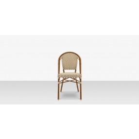 Paris Dining Side Chair - Cream & Chocolate 1
