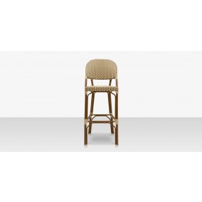 Source Furniture Paris Aluminum Stackable Bar Side Chair 