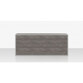 Source Furniture Mod Seat Structure - Slatted Gray Front