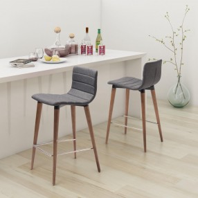 Jericho Counter Stool in Gray - Lifestyle