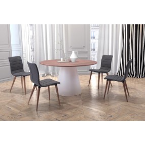 Zuo Modern Jericho Dining Chair in Gray - Lifestyle
