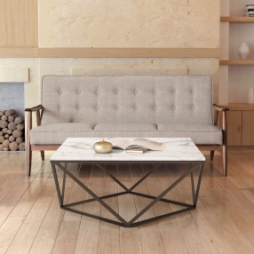 Zuo Modern Rocky Sofa Putty - Lifestyle 2