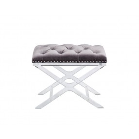SUNPAN Allura Bench - Light Grey, Frontview