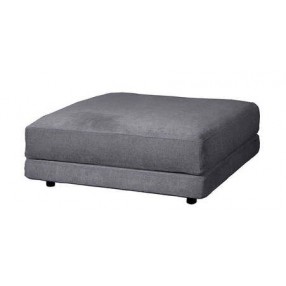 Cane-Line Scale Pouf Dark Grey