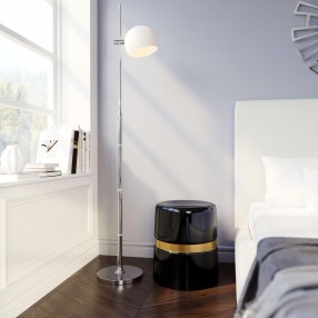 Zuo Modern Density Side Table Black and Gold - Lifestyle