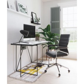 Zuo Modern Liderato Office Chair Black - Lifestyle 