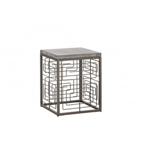 SUNPAN Coen Side Table, Frontview 