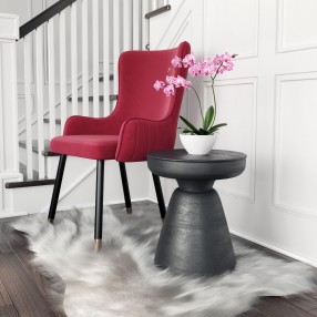 Zuo Modern Sage Side Table in Black - Lifestyle