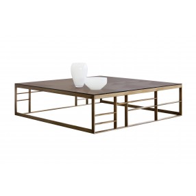 Sunpan Joanna Coffee Table - Square - With Decor