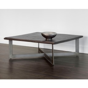  Sunpan Marley Coffee Table - Square - Lifestyle
