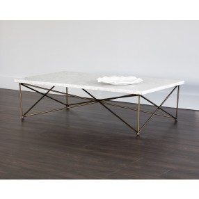 Sunpan Skyy Coffee Table - Rectangular - Lifestyle