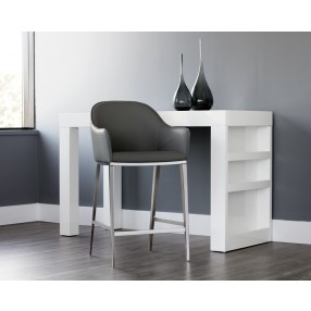 Stanis Counter Stool - Grey - Lifestyle