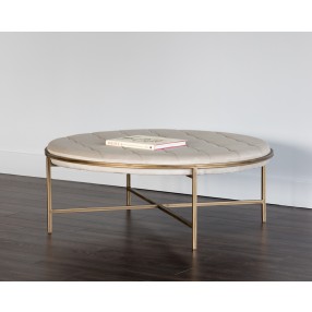 Ethel Ottoman - Round - Piccolo Proseccol - Lifestyle