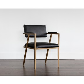 Ventouz Dining Armchair - Vintage Black - Lifestyle