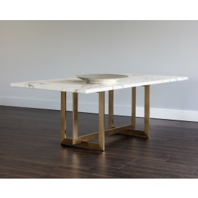 Sunpan Rosellen Dining Table - 86.5" - Lifestyle