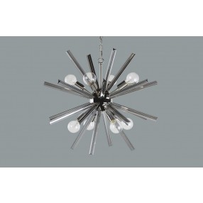 SUNPAN Faraday Chandelier - Small - Smoke Grey, Lifestyle
