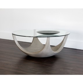 Sunpan Lia Coffee Table - Lifestyle