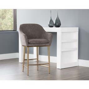 Bowman Counter Stool - Sparrow Grey - Lifestyle