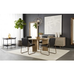Sunpan Anton Dining Chair - Vintage Black Set