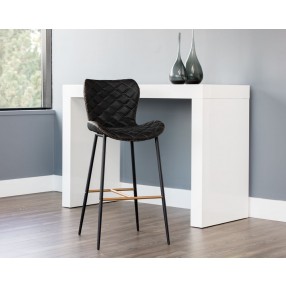 Sunpan Lyla Barstool - Antique Black - Lifestyle