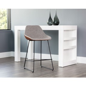 Mccoy Counter Stool - November Grey / Cinnamon Brown/Nightfall Black, Lifestyle