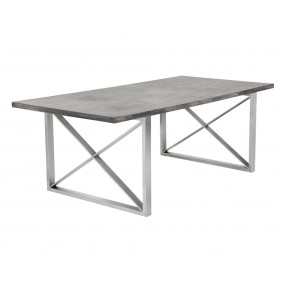 Sunpan Catalan Dining Table - 82.5" - Angled View