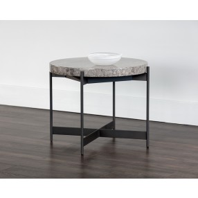 Sunpan Saro Coffee Table - Small - Angled Lifestyle