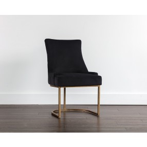 Florence Dining Chair - Abbington Black - Lifestyle