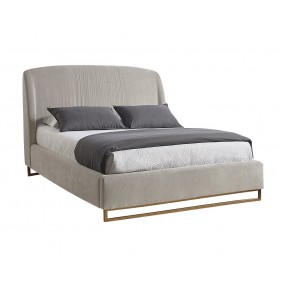 Sunpan Nevin Bed - Queen - Polo Club Stone