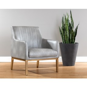 Wolfe Lounge Chair - Bravo Metal - Lifestyle