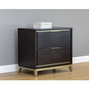 Sunpan Roman Nightstand - Lifestyle
