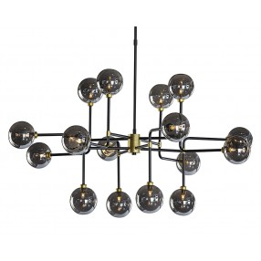 Deimos Chandelier - Large - Smoke Grey - Front