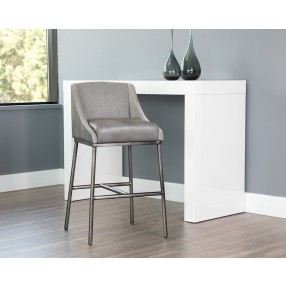 Dalary Barstool - Bravo Metal / Polo Club Stone - Lifestyle