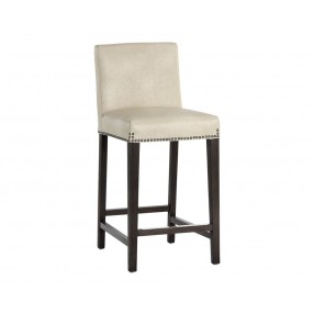 SUNPAN Brooke Counter Stool - Bravo Cream, Frontview