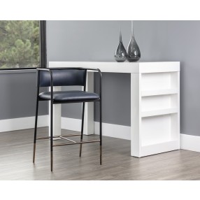 Sunpan Brenan Counter Stool in Bravo Admiral - Lifestyle