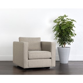 Sunpan Adrian Armchair in Liv Wicker - Lifestyle Shot