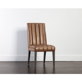 Heath Dining Chair - Marseille Camel Leather - Lifestyle