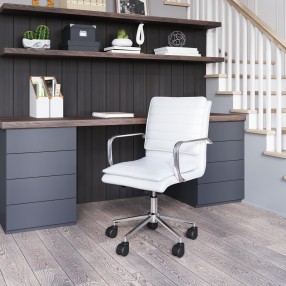 Zuo Modern Partner Office Chair White - Lifestyle