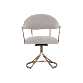 Sunpan Bexley Swivel Dining Chair - Danny Teal  1