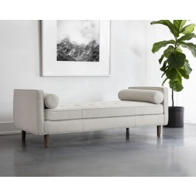 Sunpan Donnie Bench Ivory - Lifestyle