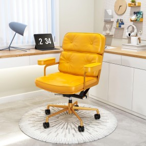 Zuo Modern Smiths Office Chair Yellow - Lifestyle