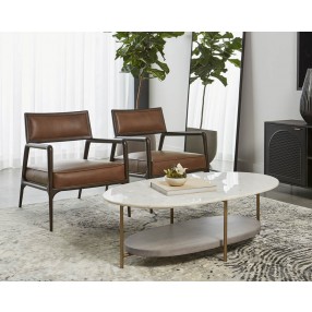 Sunpan Deja Coffee Table - Lifestyle