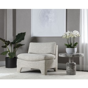 Sunpan Dallin Lounge Chair In Boho Oatmeal - Lifestyle