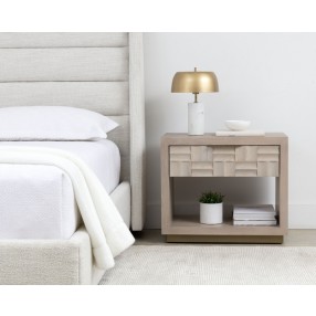 Sunpan Akava Nightstand - Lifestyle