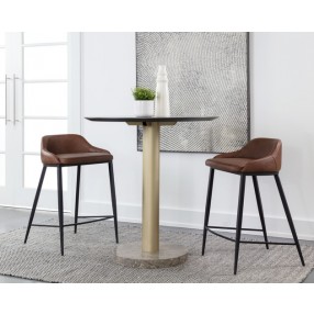 Sunpan Astra Counter Stool Brown - Lifestyle