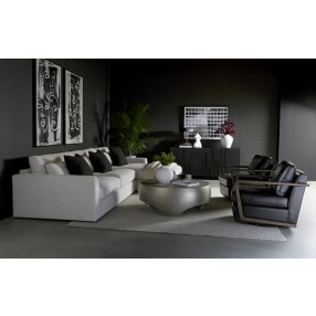 Sunpan Tarsus Coffee Table Pewter